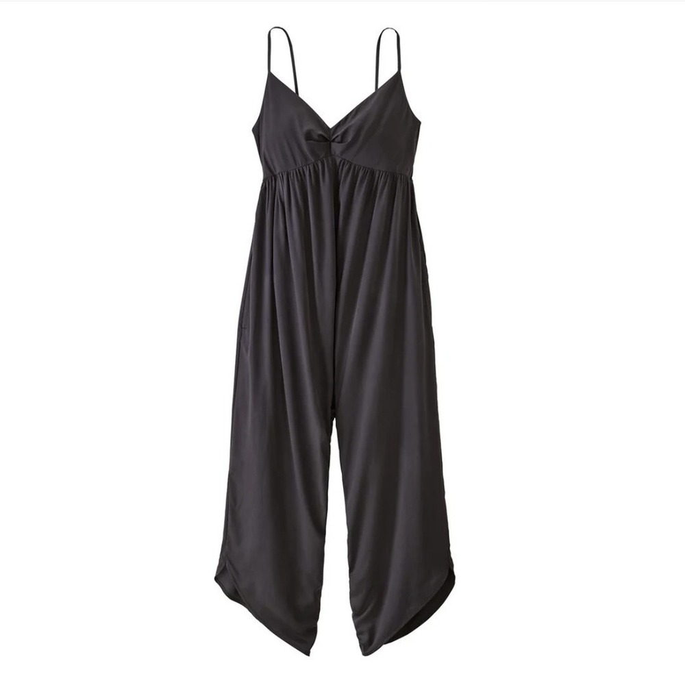 Patagonia Lost Wildflower‎ Wide Leg Jumpsuit  Tencel Tie Back Size XS - Picture 3 of 12